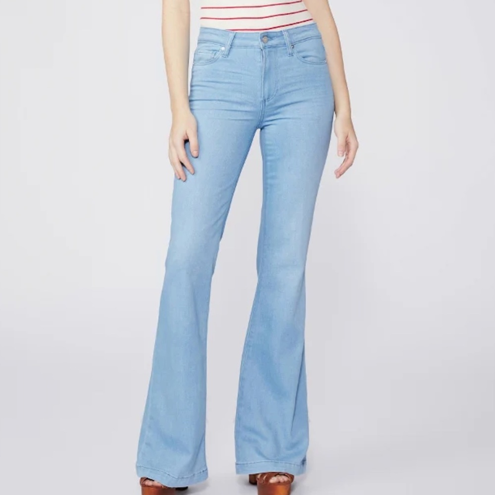 PAIGE Genevieve Flare in Jiggy (Size 28)